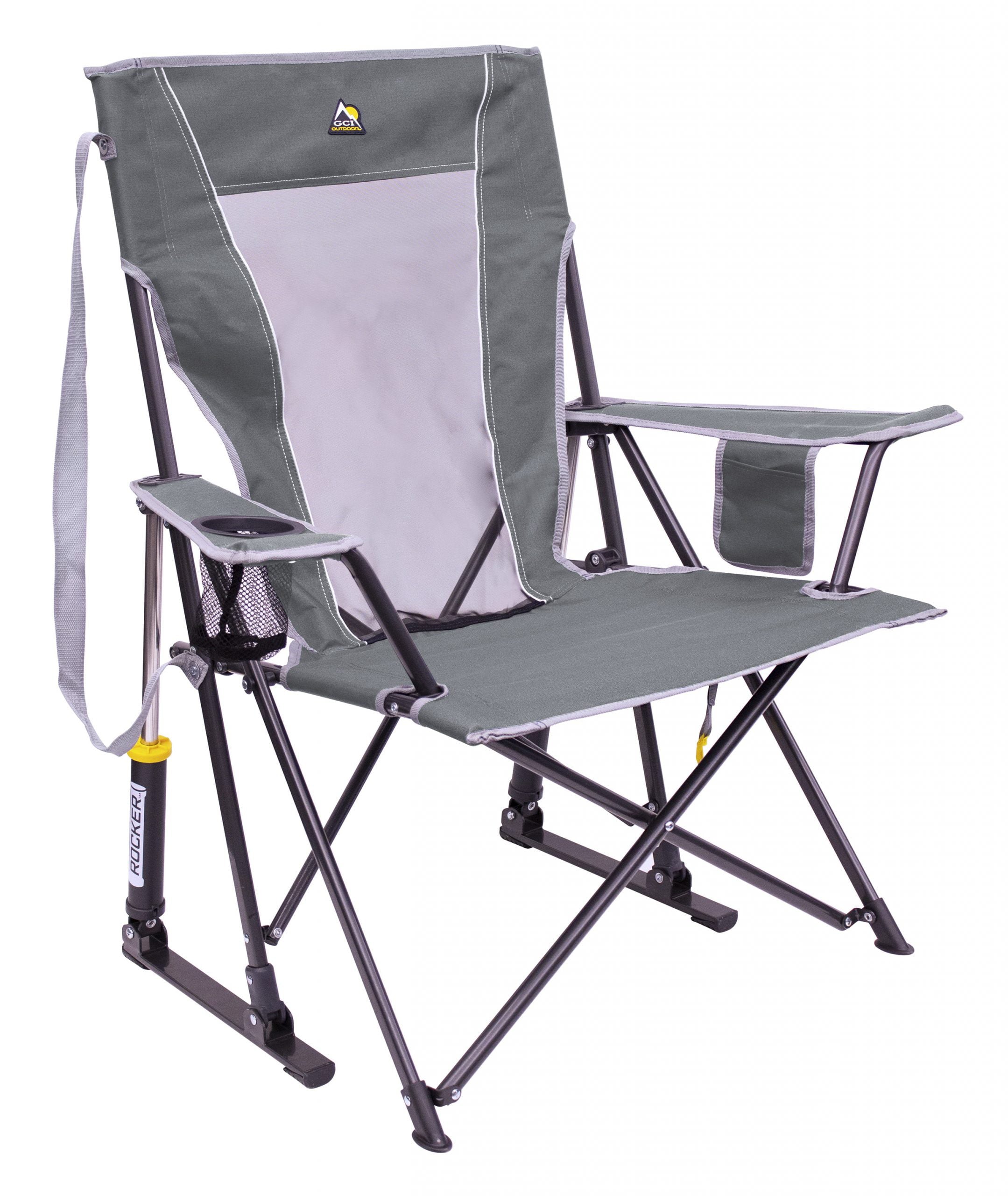 Outdoor fold up rocking hot sale chair